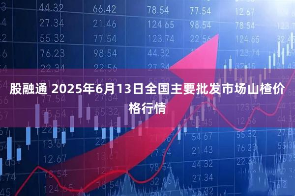 股融通 2025年6月13日全国主要批发市场山楂价格行情