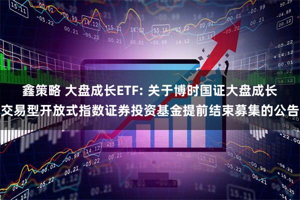 鑫策略 大盘成长ETF: 关于博时国证大盘成长交易型开放式指数证券投资基金提前结束募集的公告