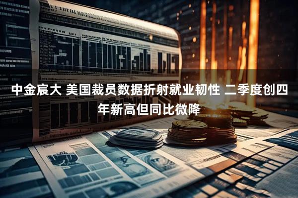 中金宸大 美国裁员数据折射就业韧性 二季度创四年新高但同比微降